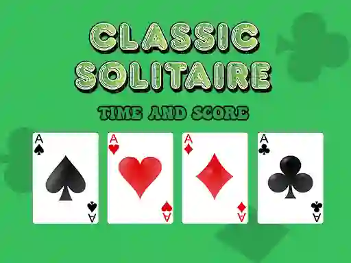 Spel Classic Solitaire: Time and Score aanlyn