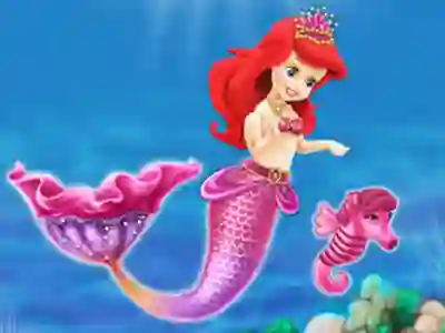 Spel Baby Mermaid Princess Dress Up aanlyn