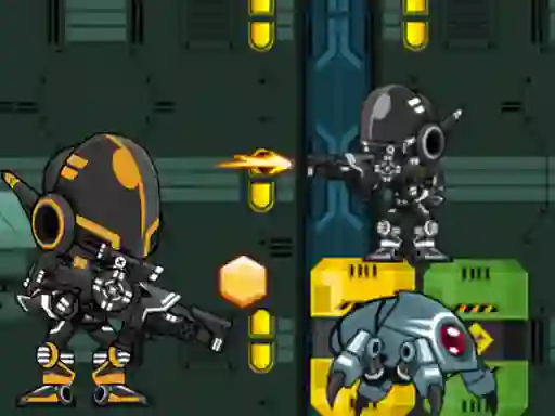 Spel Cyber Soldier aanlyn