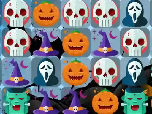 Spel Scary Halloween Match 3 aanlyn