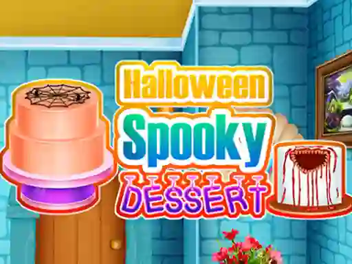Spel Halloween Spooky Dessert aanlyn