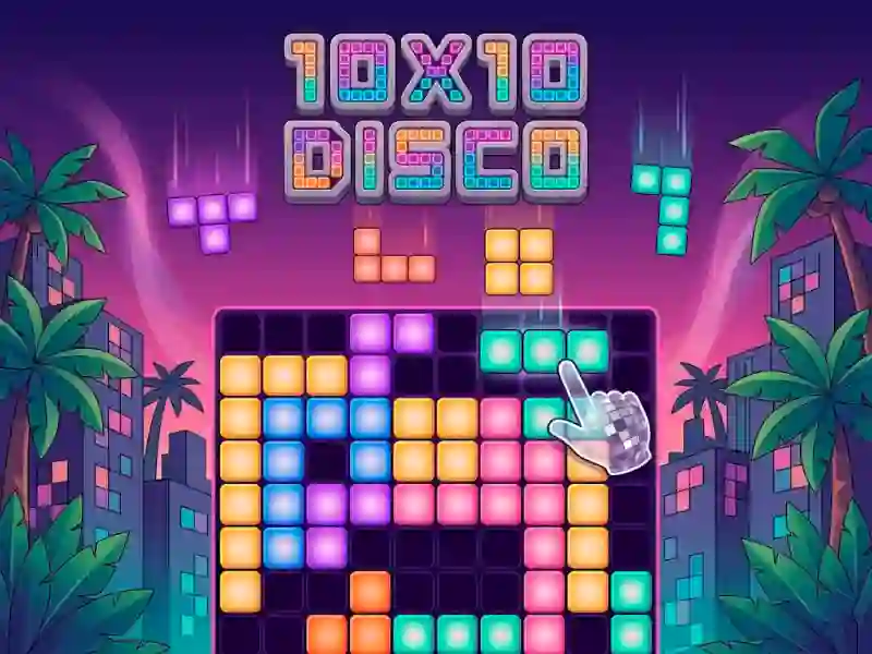 Spel 10x10 Disco aanlyn