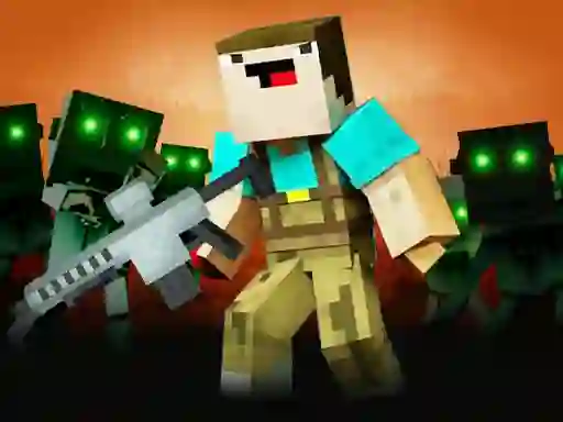 Spel Noob Shooter Zombie aanlyn