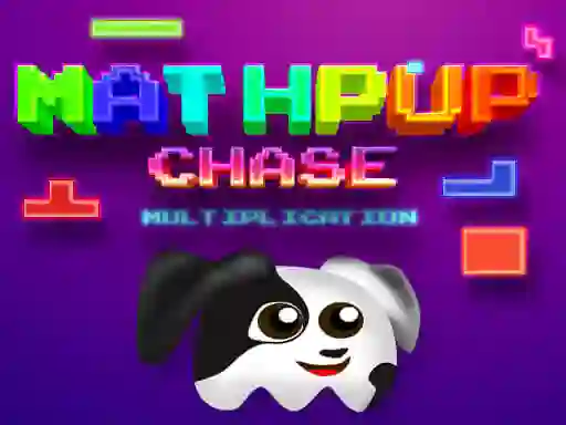 Spel Mathpup Chase Multiplication aanlyn