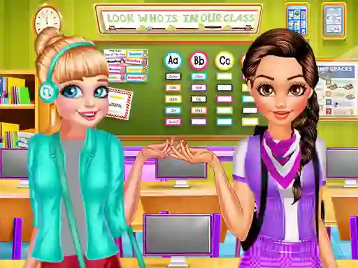Spel  Modern Girls Collage Day aanlyn