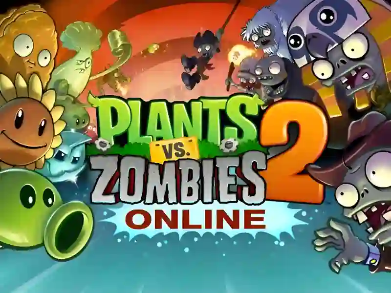 Spel Plants vs Zombies Online 2 aanlyn