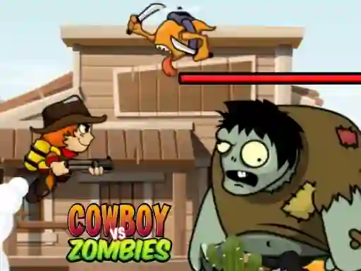 Spel Cowboy vs Zombies aanlyn