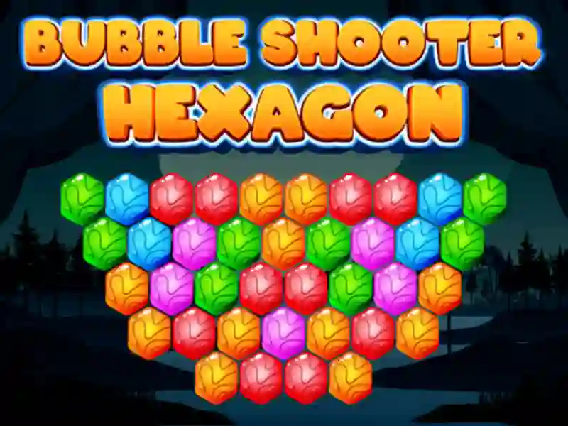 Spel Bubble Shooter Hexagon aanlyn