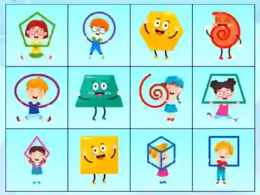 Spel Match The Shapes aanlyn