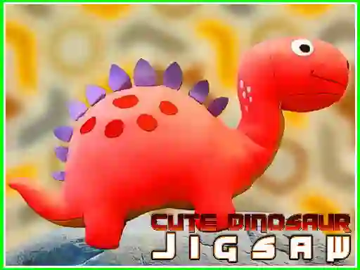 Spel Cute Dinosaur Jigsaw aanlyn