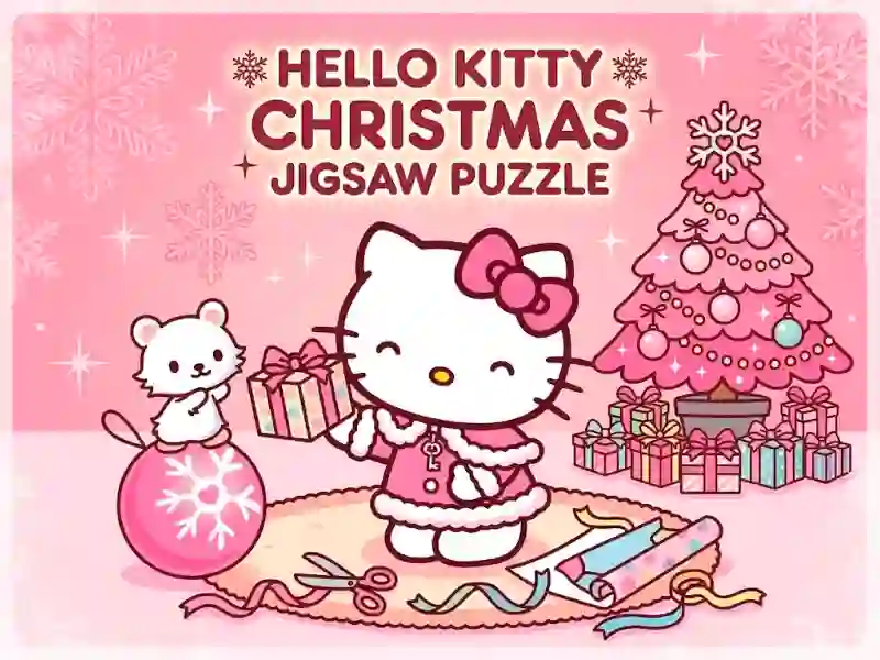 Spel Hello Kitty Christmas Jigsaw Puzzle aanlyn