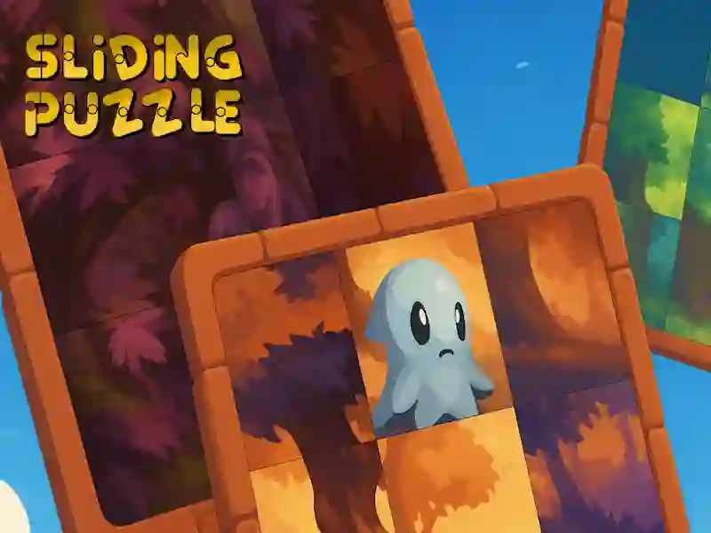 Spel Sliding Puzzle aanlyn