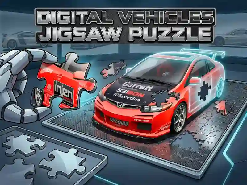 Spel Digital Vehicles Jigsaw Puzzle aanlyn