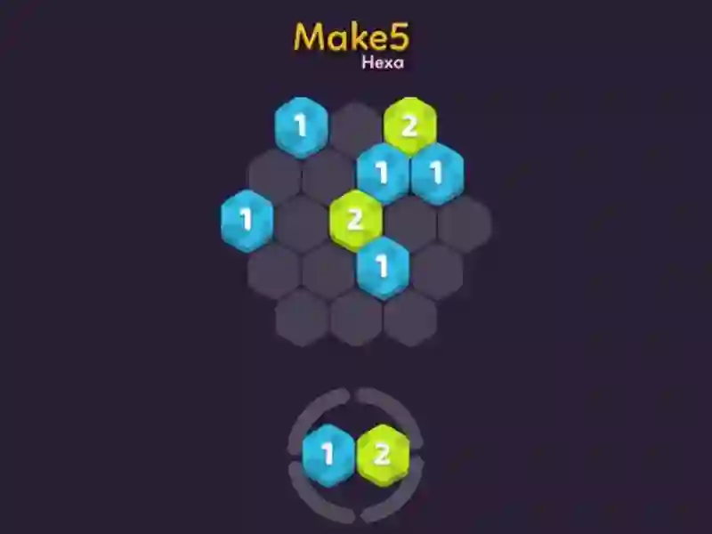 Spel Make 5 Hexa aanlyn