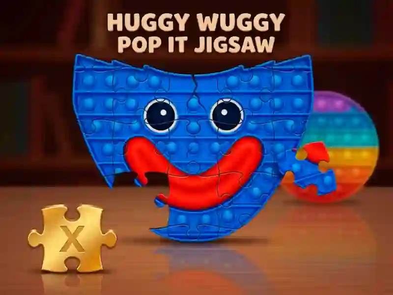 Spel Huggy Wuggy Pop It Jigsaw aanlyn