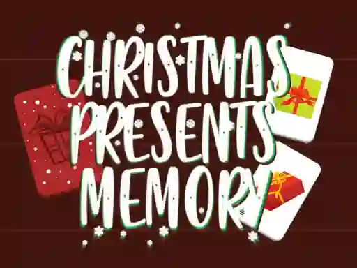 Spel Christmas Presents Memory aanlyn