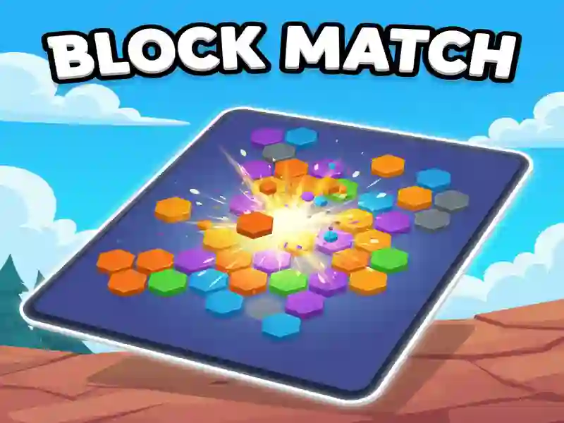 Spel Block Match aanlyn