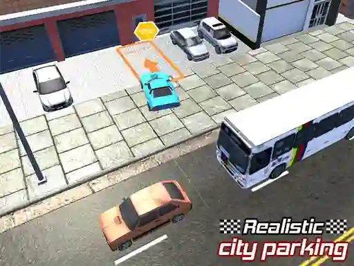 Spel Realistic City Parking aanlyn