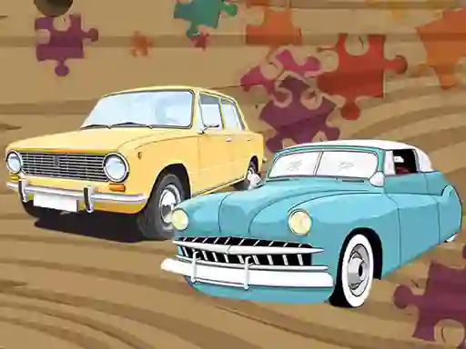 Spel Old Timer Car Jigsaw aanlyn