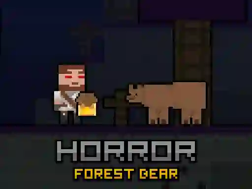 Spel Horror Forest Bear aanlyn