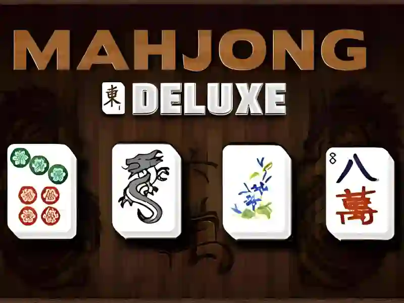 Spel Mahjong Deluxe aanlyn