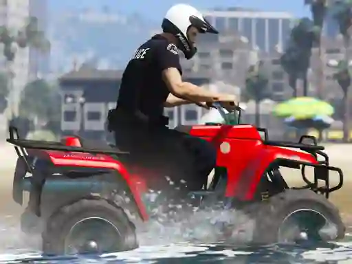 Spel Cartoon Atv Slide aanlyn