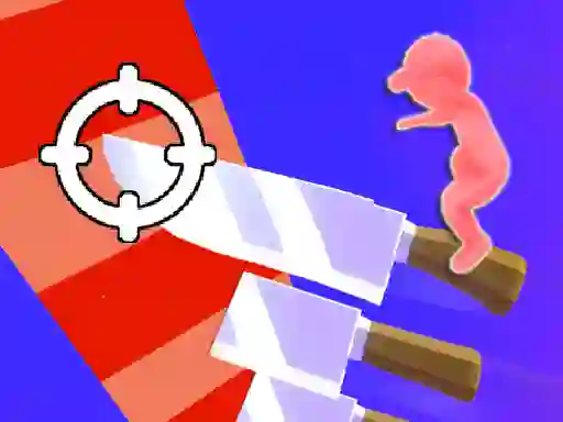 Spel Throw Knife 3D aanlyn
