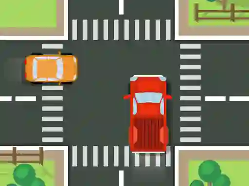 Spel Traffic Run aanlyn