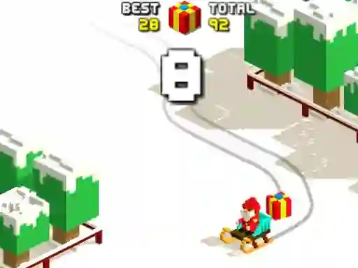 Spel Xmas Slope aanlyn