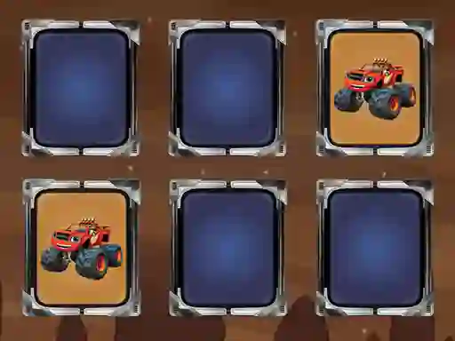 Spel Monster Trucks Memory aanlyn