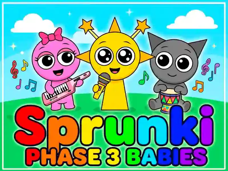 Spel Sprunki baby PHASE 3 aanlyn