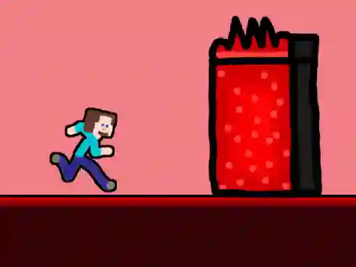 Spel Steveman Lava World aanlyn