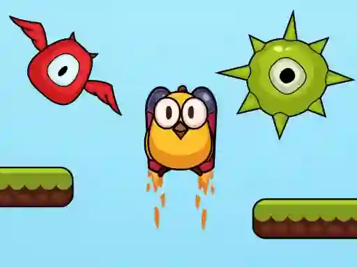 Spel Happy Bird Jump aanlyn