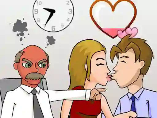 Spel Secret Office Kissing aanlyn