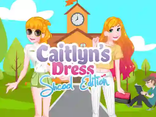 Spel Caitlyn's Dress School Edition aanlyn