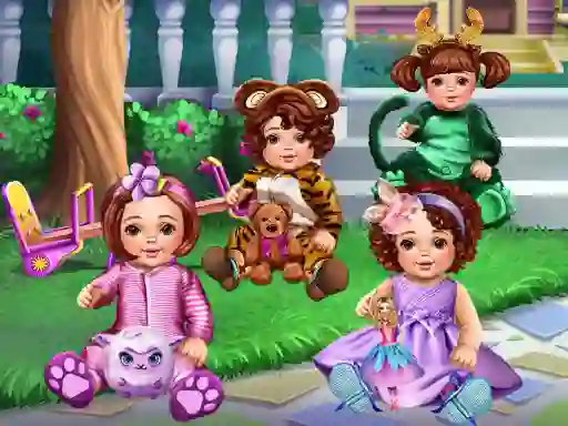 Spel Kindergarten: Dress Up aanlyn