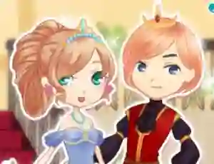 Spel Rromantic royal couple aanlyn