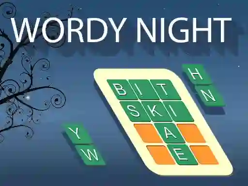 Spel Wordy Night aanlyn