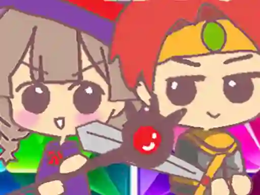 Spel 3 match puzzle battle aanlyn