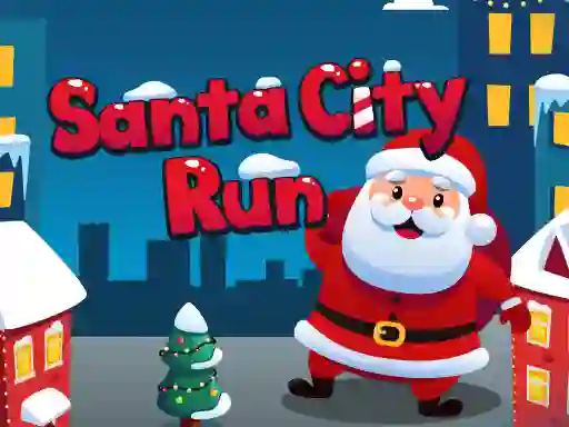 Spel Santa City Run aanlyn
