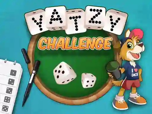 Spel Yatzy Challenge aanlyn
