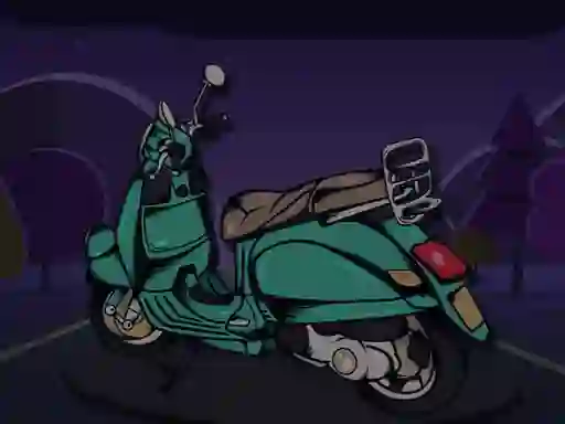 Spel Classic Scooter Memory aanlyn