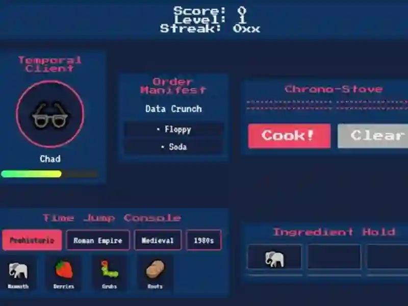 Spel Chrono Chef aanlyn