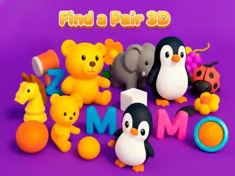 Spel Find a Pair 3D aanlyn