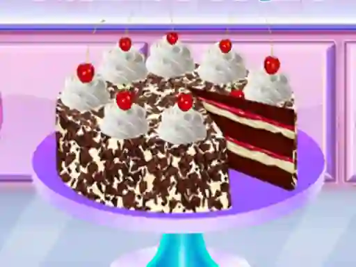Spel Real Black Forest Cake Cooking aanlyn