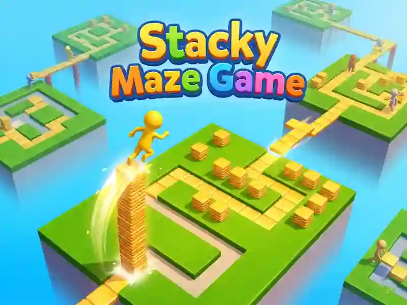 Spel Stacky Maze Game aanlyn