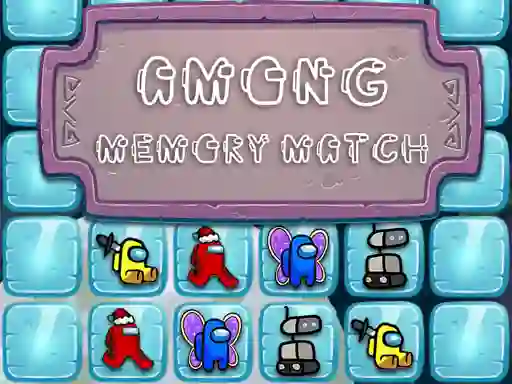 Spel Among Memory Match aanlyn
