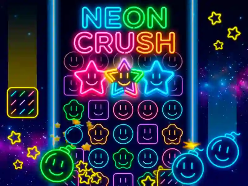 Spel Neon Crush aanlyn