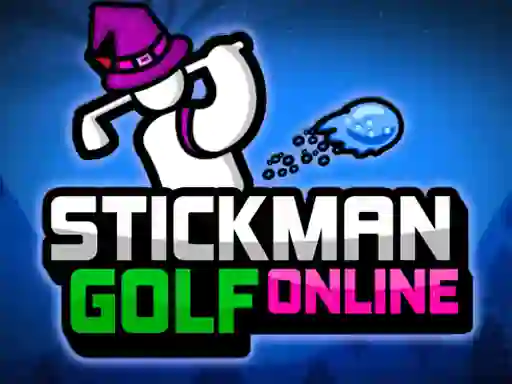Spel Stickman Golf Online aanlyn