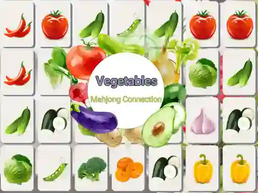 Spel Vegetables Mahjong Connection aanlyn